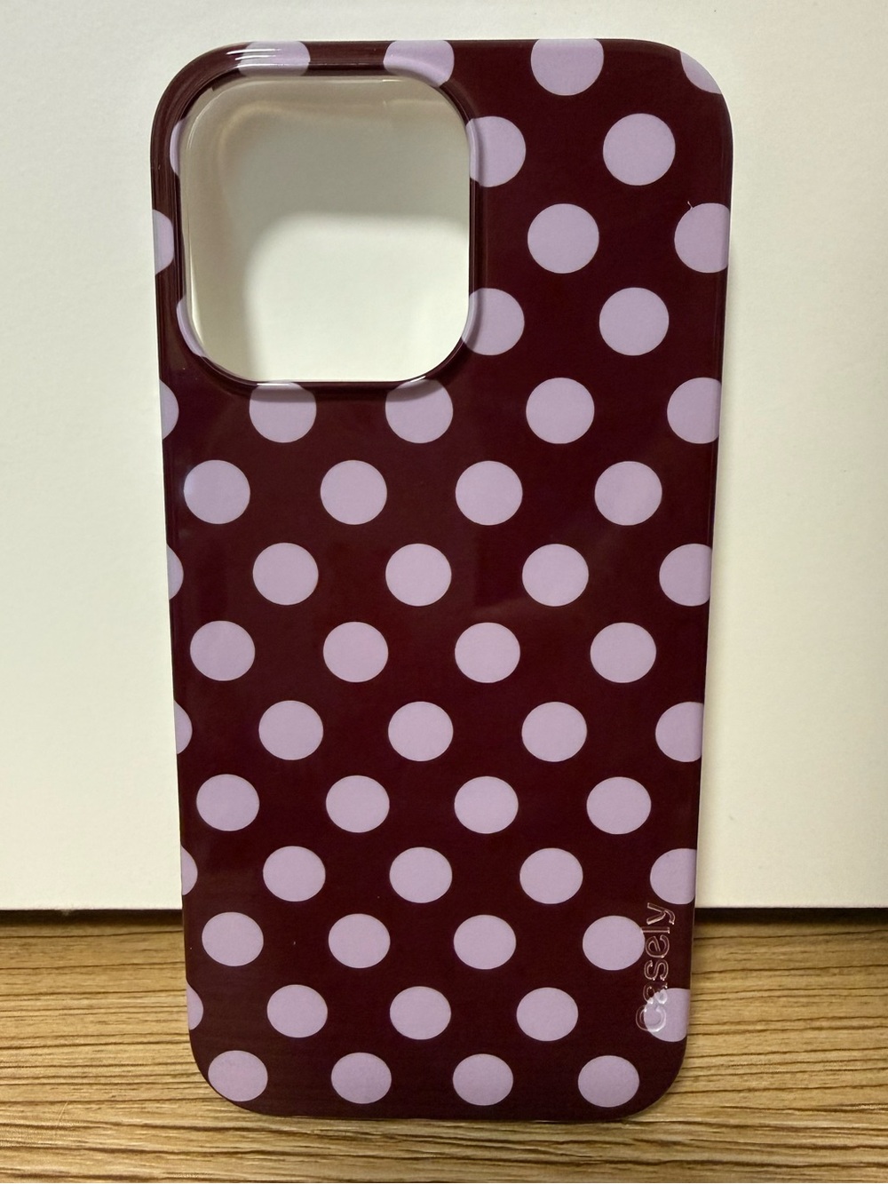 Casely Purple Polka Dot Phone Case